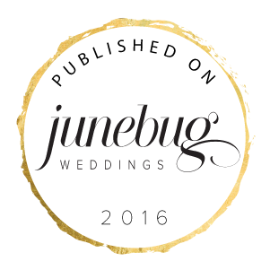 Published on Junebug Weddings 2016