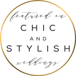 AS FEATURED ON CHIC AND STYLISH WEDDING 2018