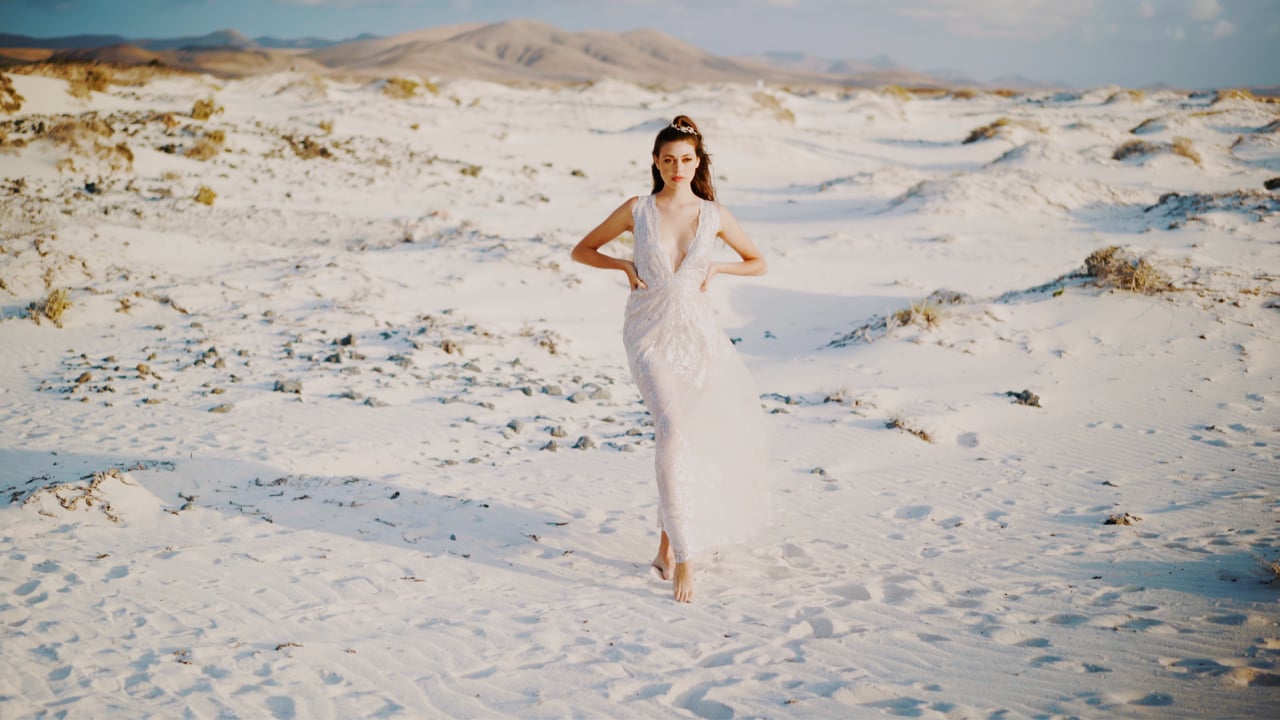Bridal Editorial in Fuerteventura - Wedding Videography in Canary Islands