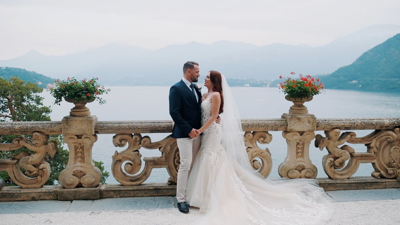 Il Matrimonio Da Favola di Natasha Hamilton & Charles a Villa Del Balbianello, Lago di Como