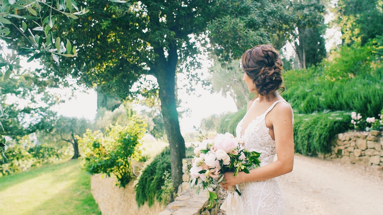 A Romantic Wedding Film at Villa Le Fontanelle, Florence